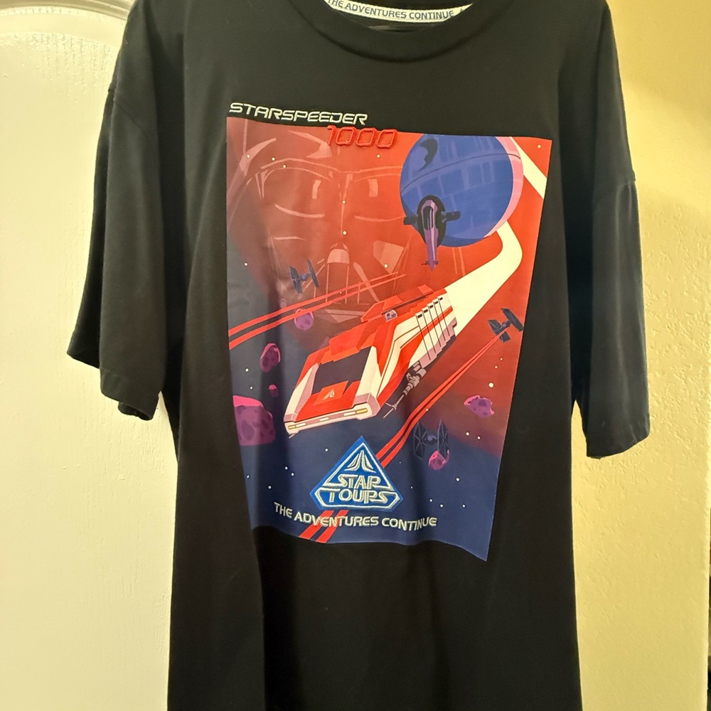 Disney Black Star Tours Graphic Tee